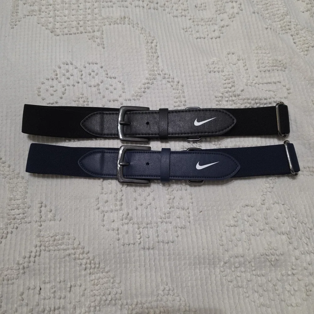 Nike Black And Navy Baseball/Softball Belt One Size Adult Unisex